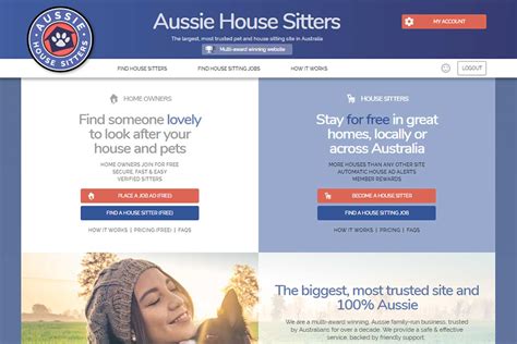 free house sitting websites australia.